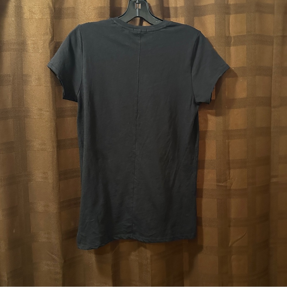 NWT ATM  V-Neck Black Tee size small reg $225 - Picture 10 of 10